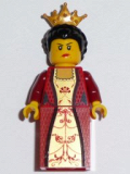 LEGO cas469 Kingdoms - Queen with Black Hair
